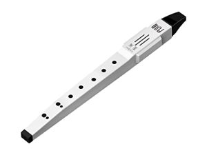 Saxophone Mini Digital Wind Instrument Electronic Wind instrument for Imitation of Various Musical Instrument Sounds with Built-in Battery Charging Mode (White)