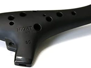 Night By Noble Plastic Ocarina SC Black (Soprano C Style)