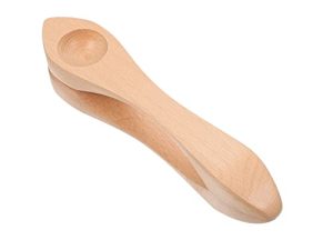 GANAZONO 1pc Musical Spoons Traditional Percussion Spoons Folk Wooden Percussion Instrument for Old Fashioned Easy Play Irish Folk Music Wood Sound