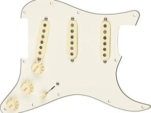 Fender Custom 69 Prewired Stratocaster Pickguard - 3-ply White