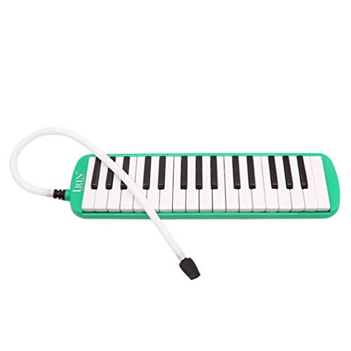 SUPVOX 32 Key Melodica Instrument with Mouthpiece Tube Air Piano Keyboards Pianica Musical Instrument with Soft Case for Music Lovers Beginners (Green) SUPVOX 32 Key Melodica Instrument with Mouthpiece Tube Air Piano Keyboards Pianica Musical Instrument with Soft Case for Music Lovers Beginners (Green)