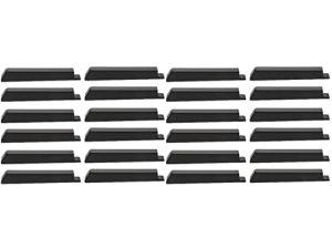 MILISTEN 72 pcs Keys Piano Useful Top Keyboard Black Key Replacement Plastic Professional Home Gadgets Instrument Replacing Household Re Supplies Shop Musical Parts Upright