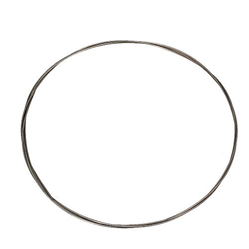 Yibuy 1m 13# Silver Color Piano Music Wire Musical Instruments Accessories and Parts for Replacement of Broken Strings Yibuy 1m 13# Silver Color Piano Music Wire Musical Instruments Accessories and Parts for Replacement of Broken Strings