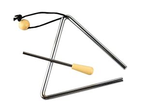 Triangle Hand Percussion with Striker