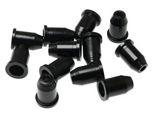 RLECS 2 Set Guitar Ferrules Guitar String Caps Mounting Buckle Through Body Ferrules Bushings For Guitar Musical Instruments Parts