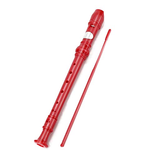 W.ent Descant Recorder 8-Hole Soprano Kids Music Flute With Cleaning Rod & Case Bag for School Student W.ent Descant Recorder 8-Hole Soprano Kids Music Flute With Cleaning Rod & Case Bag for School Student
