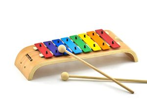 MUSICUBE Xylophone for Kids Wood Xylophone with Mallets Orff Music Instrument for Educational& Preschool Learning Baby Percussion Kit with Professional Tuning for Toddlers Gift Choice for Children age
