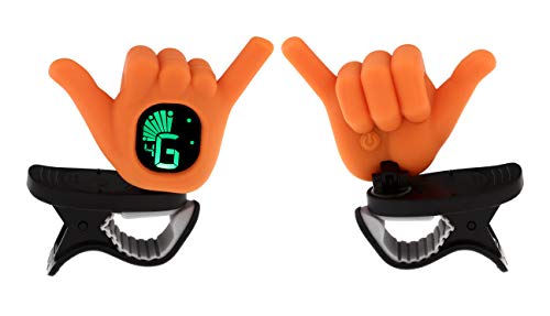 2Eleven Music Hang Loose Shaka Hand Gesture Chromatic Clip On Tuner for Ukulele 2Eleven Music Hang Loose Shaka Hand Gesture Chromatic Clip On Tuner for Ukulele