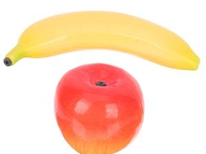 Generic 2 PCS Musical Hand Percussion Shakers Percussion Fruit Maracas Simulation Fruit Shakers for Adult Kids