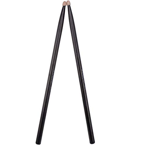 Drum Sticks 5A Drumsticks Classic Black Wood Tip Drumsticks (Black Drum Sticks) Drum Sticks 5A Drumsticks Classic Black Wood Tip Drumsticks (Black Drum Sticks)