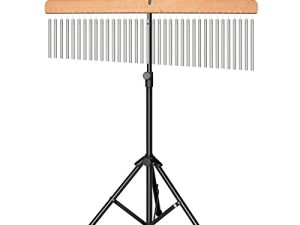 MUSCELL 36-Bar Chimes Percussion Music Instruments with Mounting Stand