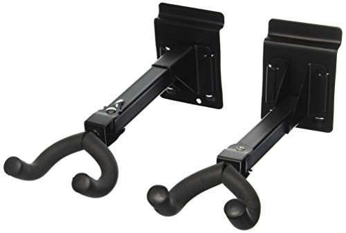 Set of Two (2) Adjustable Guitar & String Instrument Hanger Hook Holder ~ Mount with Screws Set of Two (2) Adjustable Guitar & String Instrument Hanger Hook Holder ~ Mount with Screws