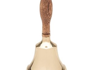 Bevin Bells - Solid Hand Bell With Wood Handle