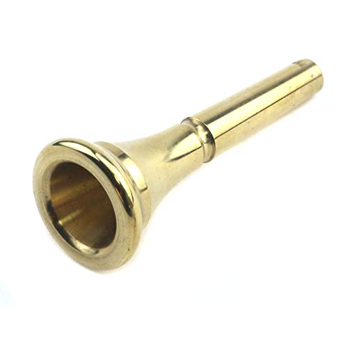 Coshar 1Pcs Trumpet Mouthpiece French Horn Mouthpiece for Trumpet Replacement Musical Instruments Accessories - Gold Coshar 1Pcs Trumpet Mouthpiece French Horn Mouthpiece for Trumpet Replacement Musical Instruments Accessories - Gold