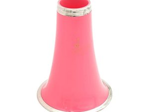 LKJYBG Clarinet Black Tube Colorful Horn Bore with Silver-Edge Bell Mouth Mouthpieces Musical Instrument Accessories Pink
