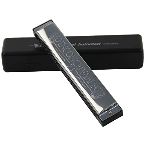 Swan 24 Holes Blues Jazz Music Key B Tremolo Harmonica Harp Musical Instrument Swan 24 Holes Blues Jazz Music Key B Tremolo Harmonica Harp Musical Instrument