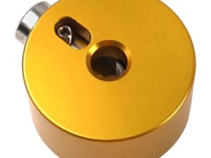 1Pcs Yootones Aluminum Alloy Drum Quick-set Cymbal Mate Nut Compatible with Percussion Instrument Parts (Gold)