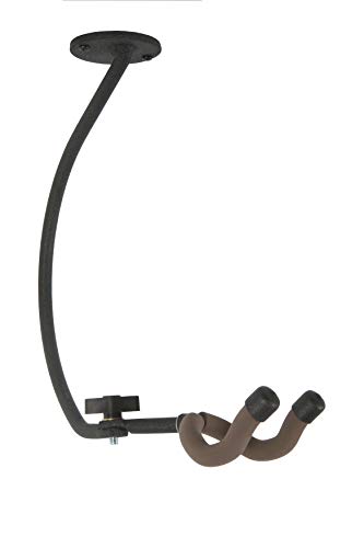 String Swing Guitar Hanger - Ceiling Mount Holder for Electric Acoustic and Bass Guitars - Stand Accessories Home or Studio Wall - Musical Instruments Safe without Hard Cases- CC28RL-K String Swing Guitar Hanger - Ceiling Mount Holder for Electric Acoustic and Bass Guitars - Stand Accessories Home or Studio Wall - Musical Instruments Safe without Hard Cases- CC28RL-K