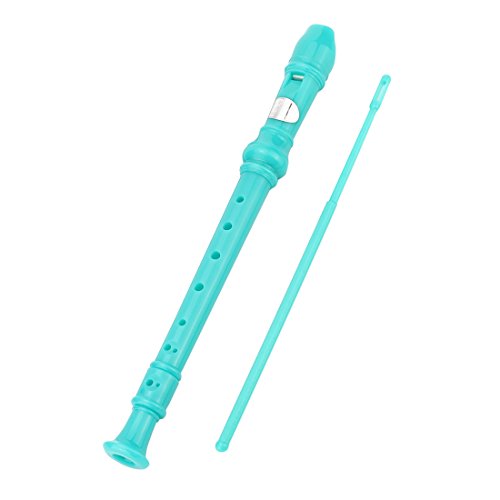 Descant Recorder 8-Hole Soprano Kids Music Flute With Cleaning Rod And Case Bag For School Student (Green) Descant Recorder 8-Hole Soprano Kids Music Flute With Cleaning Rod And Case Bag For School Student (Green)