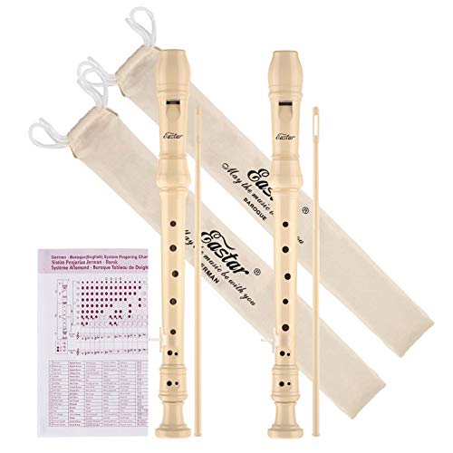 Eastar Soprano Recorder Set of 2 Eastar Soprano Recorder Set of 2