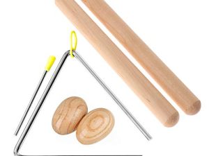6 Inch Musical Triangle Percussion Instrument