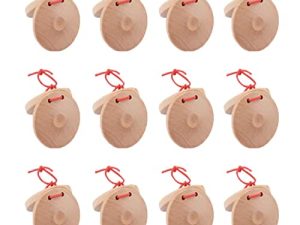 12 Pcs Musical Castanets Instrument