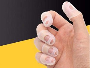 Gigicloud 5pcs Silicone Guitar Finger Protectors