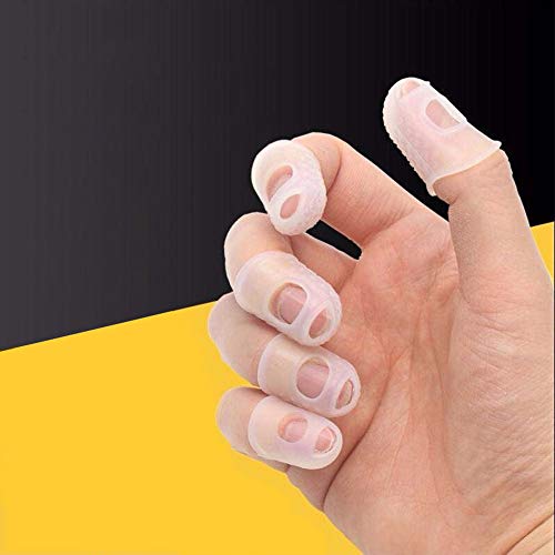 Gigicloud 5pcs Silicone Guitar Finger Protectors Gigicloud 5pcs Silicone Guitar Finger Protectors