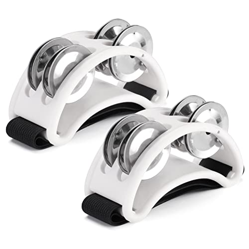 Facmogu 2PCS Foot Tambourine for Adults Facmogu 2PCS Foot Tambourine for Adults