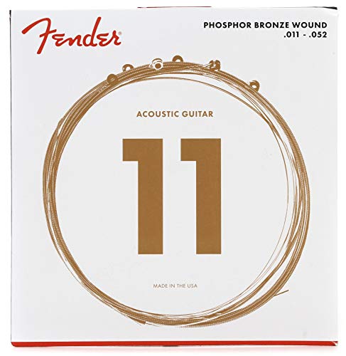 Fender Phosphor Bronze Acoustic Guitar Strings Fender Phosphor Bronze Acoustic Guitar Strings