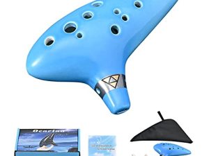 Ocarina 12 Hole Alto C Ceramic Ocarinas