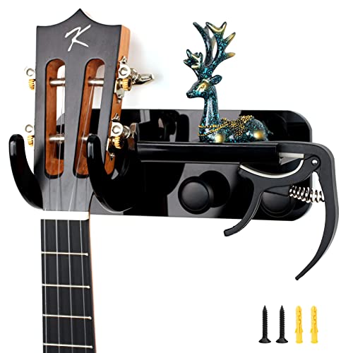 Guitar Hanger Guitar Wall Mount Bracket Holder Guitar Hooks Hanging Rack for Electric Guitar Acoustic Guitar Ukulele Bass Mandolin Wood Guitar Accessories Storage Shelf for Living Room (JTJ-01) Guitar Hanger Guitar Wall Mount Bracket Holder Guitar Hooks Hanging Rack for Electric Guitar Acoustic Guitar Ukulele Bass Mandolin Wood Guitar Accessories Storage Shelf for Living Room (JTJ-01)
