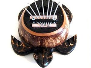 Turtle Kalimba Finger Thumb Piano Mbira Karimba 7 Keys Wood Percussion Instrument - JIVE® BRAND
