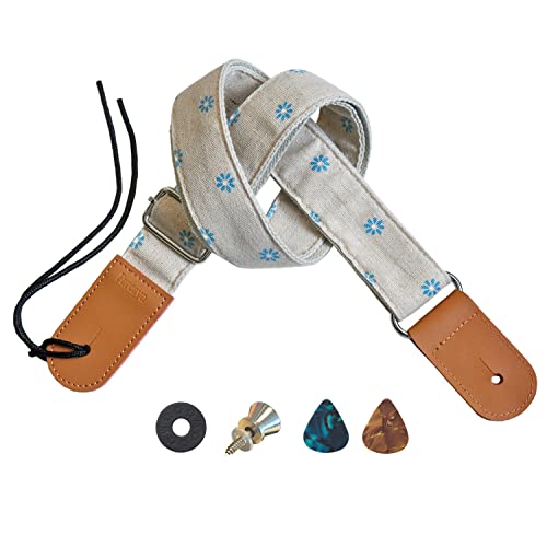 Farcaya Ukulele Strap Soprano Concert Tenor Baritone Banjo Mandolin Cotton Linen Leather Ends Uke Strap Farcaya Ukulele Strap Soprano Concert Tenor Baritone Banjo Mandolin Cotton Linen Leather Ends Uke Strap