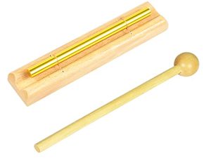 Colorful Responsive Classroom Chime Energy Chime Percussion Sound Tube Hand Bell for Class Yoga (Solo Chime)