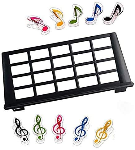 USA Keyboard Music Score Stand Sheet Musical Instrument Parts Portable Durable Holder Suitable for most 61-key 25-key 49-key keyboards +2pcs Music Sheet Clip Holder USA Keyboard Music Score Stand Sheet Musical Instrument Parts Portable Durable Holder Suitable for most 61-key 25-key 49-key keyboards +2pcs Music Sheet Clip Holder
