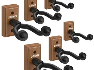 Donner Guitar Wall Mount Hanger 6-Pack