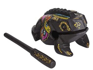 3.15×1.97×1.97in Percussion Instruments Wooden Frog