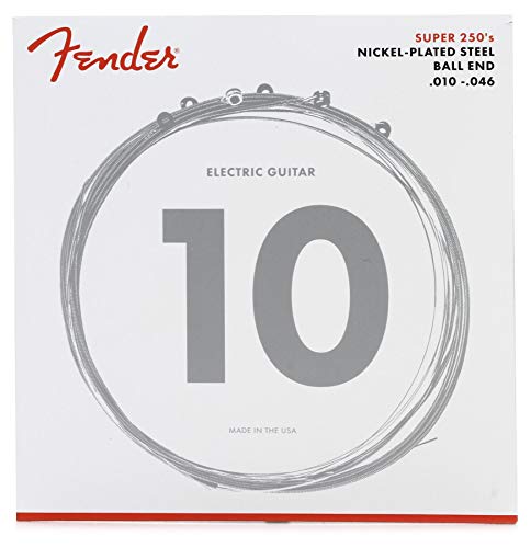 Fender Super 250 Electric Guitar Strings Fender Super 250 Electric Guitar Strings