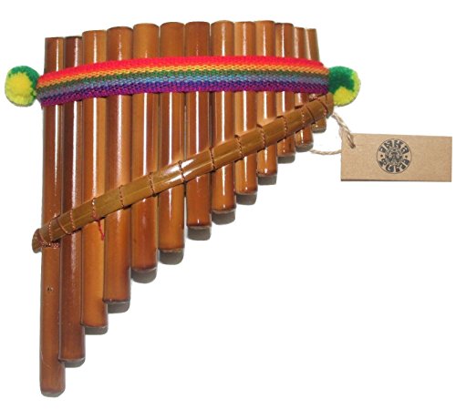 Beautiful InkaTumi Decorative Bamboo Pan Flute - Artisan handmade from Peru Beautiful InkaTumi Decorative Bamboo Pan Flute - Artisan handmade from Peru