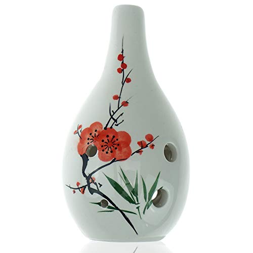 Hand Painting"Plum Blossom" 6 Hole Ocarina Hand Painting"Plum Blossom" 6 Hole Ocarina