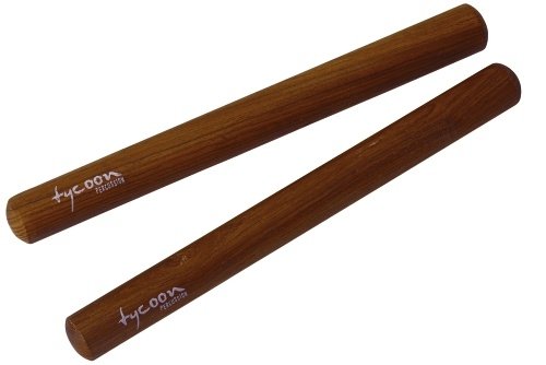 Tycoon Percussion 10 Inch Hardwood Claves Tycoon Percussion 10 Inch Hardwood Claves