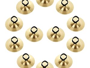 CYEAH 12 Pieces Finger Cymbals Finger Symbols Instrument