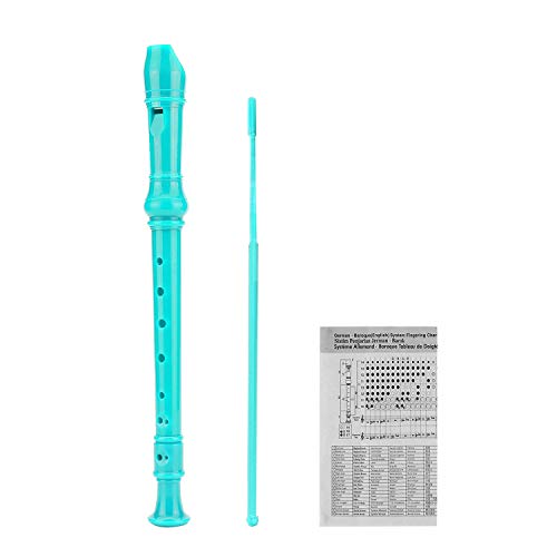 SJOYS 8-Hole Soprano Descant Recorder Kids Music Flute with Cleaning Rod & Case Bag For School Student Home Entertainment Green SJOYS 8-Hole Soprano Descant Recorder Kids Music Flute with Cleaning Rod & Case Bag For School Student Home Entertainment Green