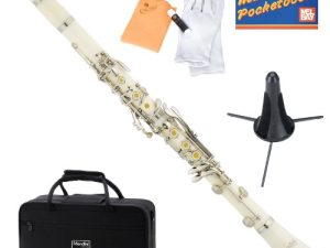 Mendini by Cecillo Bb Clarinet w/Case - Best Beginners Clarinet for Students