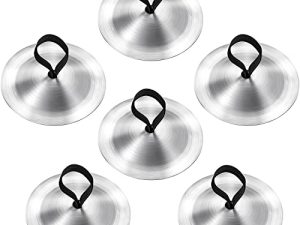 6 Pieces Finger Cymbals Belly Dancing Finger Dance Finger Zills Dance Finger Musical Instrument for Dancer Party (Iron