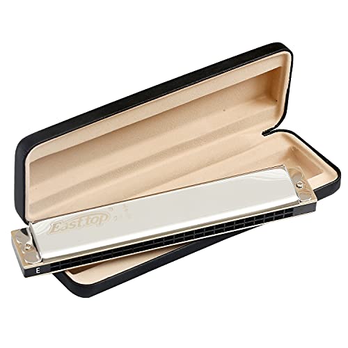 East top 24 Holes Tremolo Harmonica Key of E East top 24 Holes Tremolo Harmonica Key of E