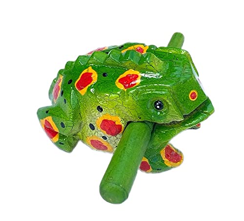 5 Inch Guiros Percussion Instruments Wooden Frog 5 Inch Guiros Percussion Instruments Wooden Frog