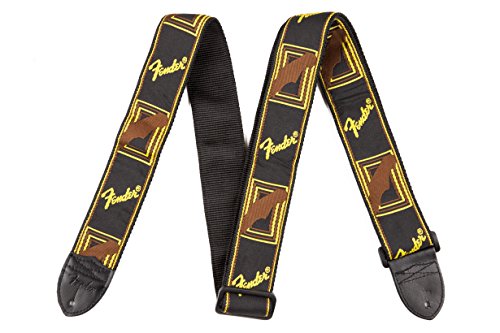Fender Neon Monogramed Daphne Blue Guitar Strap Fender Neon Monogramed Daphne Blue Guitar Strap