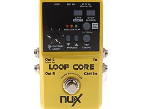 NUX Loop Core Violao Guitar Electric Effect Pedal 6 Hours Recording Time Built-in Drum Patterns Musical Instrument Parts TS Showcase